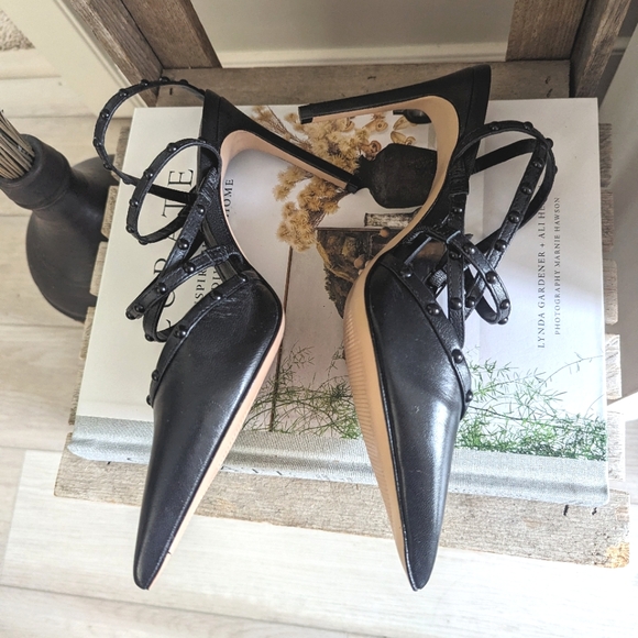 Schutz Leather Heels - Picture 8 of 9